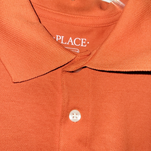 TWO Boy's Shirts Old Navy Green and PLACE Orange Bucket Sizes L (10-12) - Picture 13 of 16
